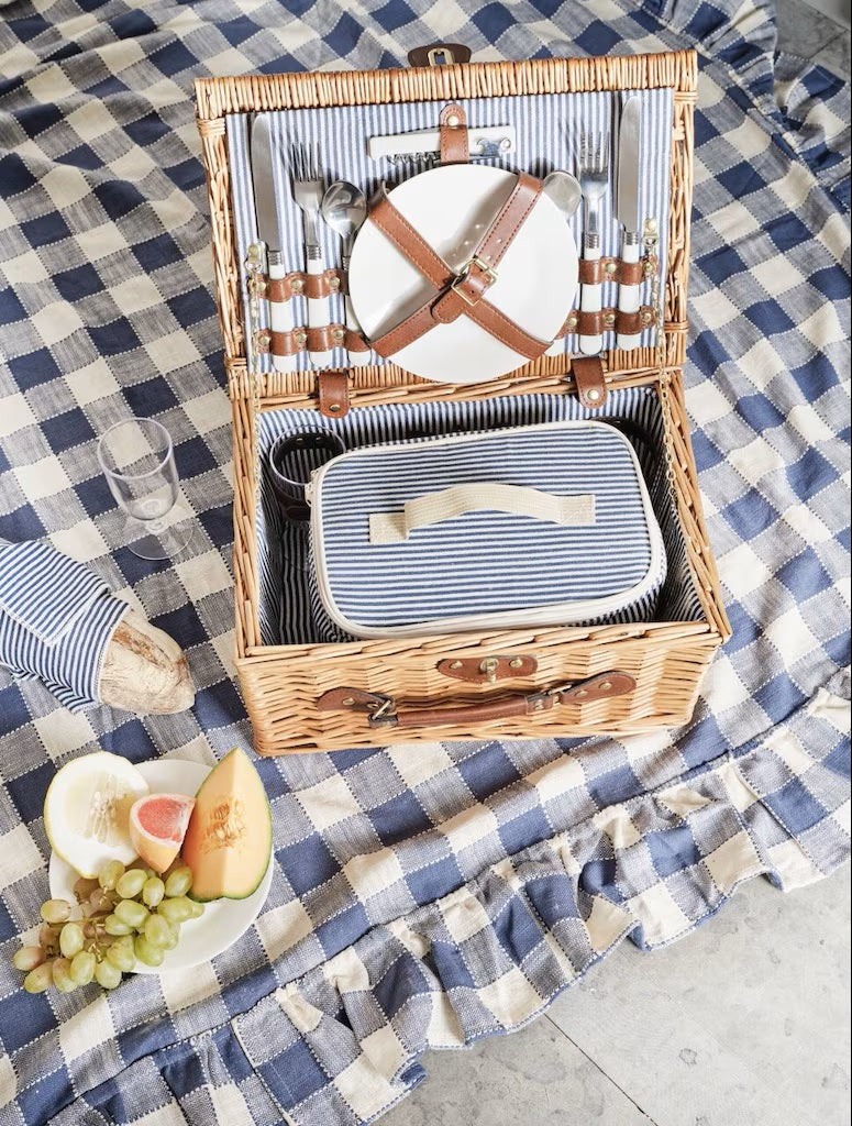 Picknickkorgset Vendela Liten Blå