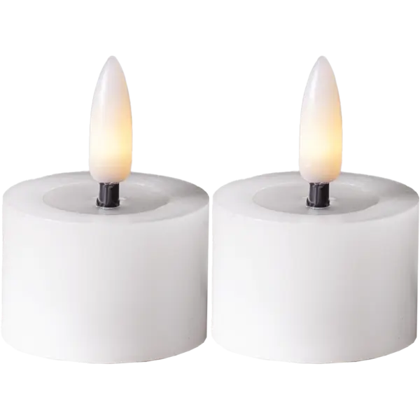 LED Värmeljus 2-pack Flamme Flow