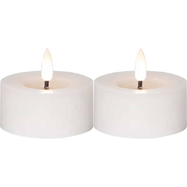 LED Värmeljus 2-pack Flamme Flow