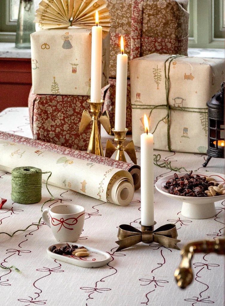 Ljushållare Tove Rosett Antik Mässing